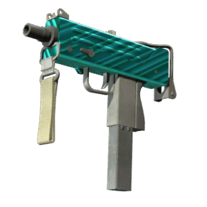 MAC-10 | Malachite (Minimal Wear)