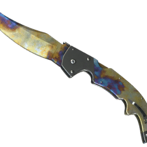 ★ Falchion Knife | Case Hardened (Well-Worn)