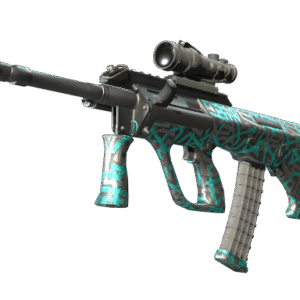 StatTrak™ AUG | Ricochet (Minimal Wear)
