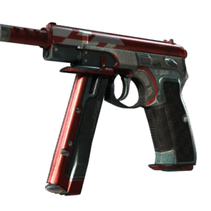 CZ75-Auto | Red Astor (Well-Worn)