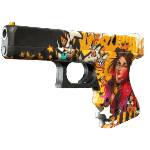 StatTrak™ Glock-18 | Bullet Queen (Minimal Wear)