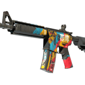 M4A4 | Cyber Security (Battle-Scarred)
