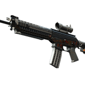 SG 553 | Heavy Metal (Minimal Wear)