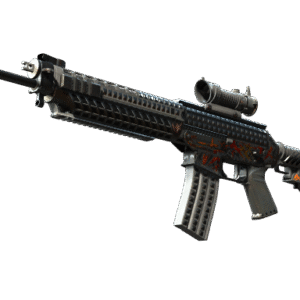 SG 553 | Heavy Metal (Field-Tested)