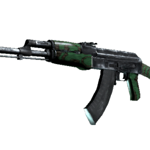 Souvenir AK-47 | Green Laminate (Well-Worn)