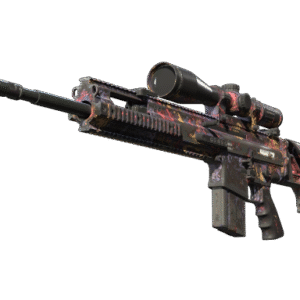 StatTrak™ SCAR-20 | Poultrygeist (Battle-Scarred)
