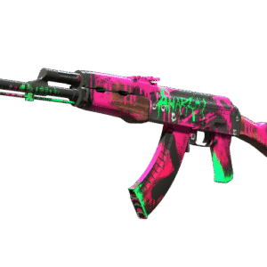 StatTrak™ AK-47 | Neon Revolution (Minimal Wear)