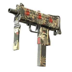 StatTrak™ MAC-10 | Monkeyflage (Factory New)