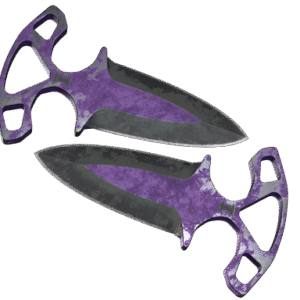 ★ Shadow Daggers | Ultraviolet (Battle-Scarred)