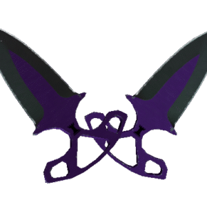 ★ Shadow Daggers | Ultraviolet (Well-Worn)