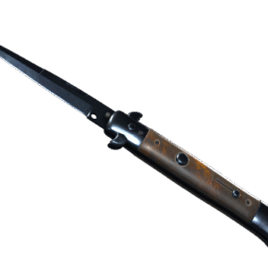 ★ Stiletto Knife | Blue Steel (Well-Worn)