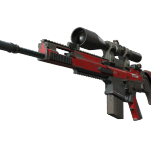 SCAR-20 | Crimson Web (Field-Tested)
