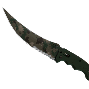 ★ Flip Knife | Forest DDPAT (Well-Worn)