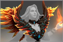 Buy Dota 2 wearable Wings of the Fireflight Scion skin