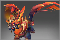 Buy Dota 2 wearable Inscribed Charms of the Firefiend - Mount skin