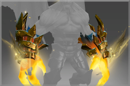 Buy Dota 2 wearable Golden Shadow of the Dark Age skin