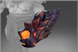 Buy Dota 2 wearable Infused Gauntlet of the Infernal Rambler skin