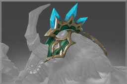 Buy Dota 2 wearable Helm of the Azurite Warden skin