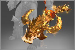 Buy Dota 2 wearable Inscribed Golden Draca Maw skin
