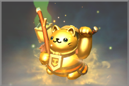 Buy Dota 2 wearable Golden Fortune's Tout skin