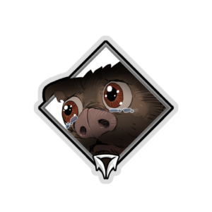 Buy Dota 2 Holo Crownfall Sticker - Sad Snotty skin