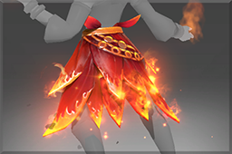 Buy Dota 2 wearable Genuine Fire Lotus Belt skin