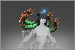 Buy Dota 2 wearable The Leech Queen Head skin