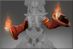 Buy Dota 2 wearable Sleeves of the Divine Flame skin