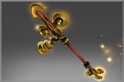 Buy Dota 2 wearable Golden Staff of Gun-Yu skin